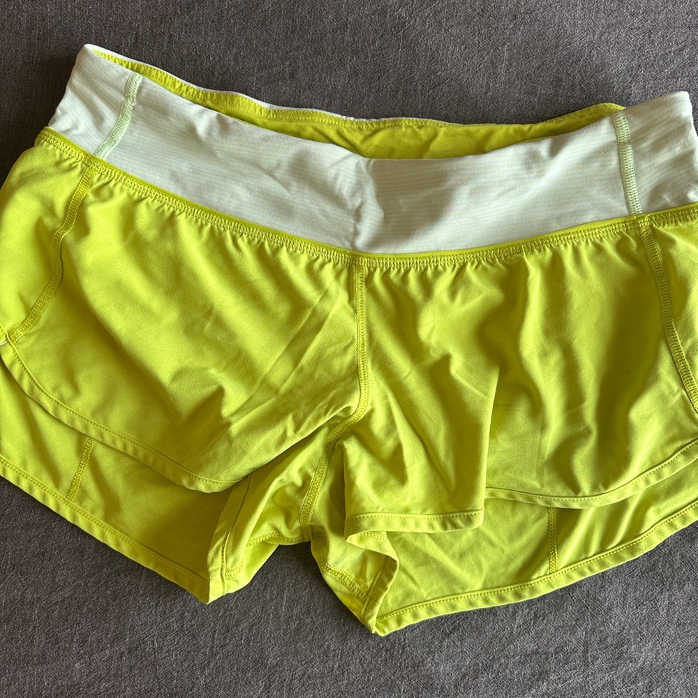 Lululemon speed shorts